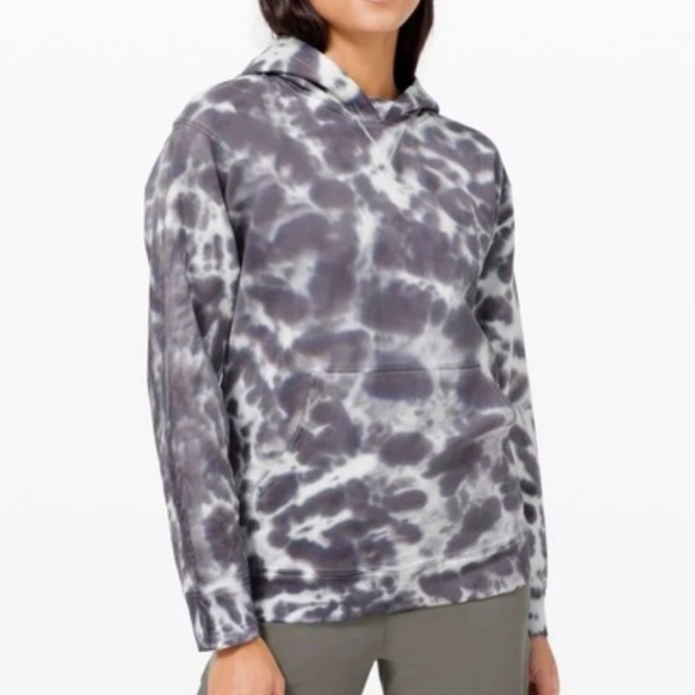 Lululemon All Yours Hoodie Tie Dye *Fleece Size 4